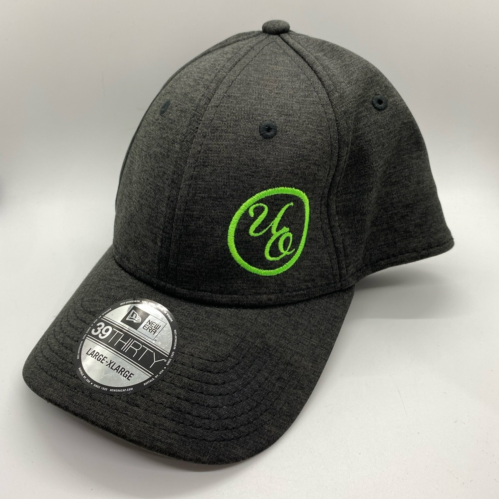 Urban Organics New Era 39thirty Sz. Large/X-Large 97% Cotton Gray and Green Hat